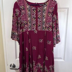 Floral Bohemian Dress